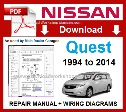 Nissan Quest Workshop Repair Manual